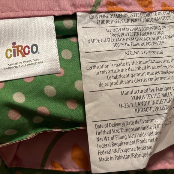 🌸 🦉 CIRCO Love n’ Nature 7 piece bed set (full/double) - Picture 7 of 8